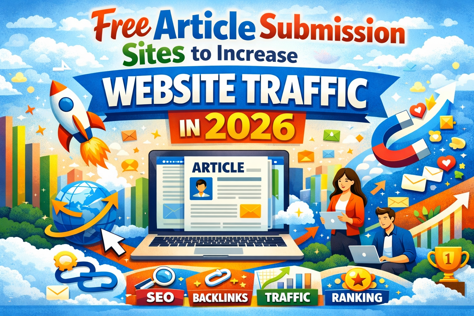 Free Article Submission Sites to Increase Website Traffic in 2026