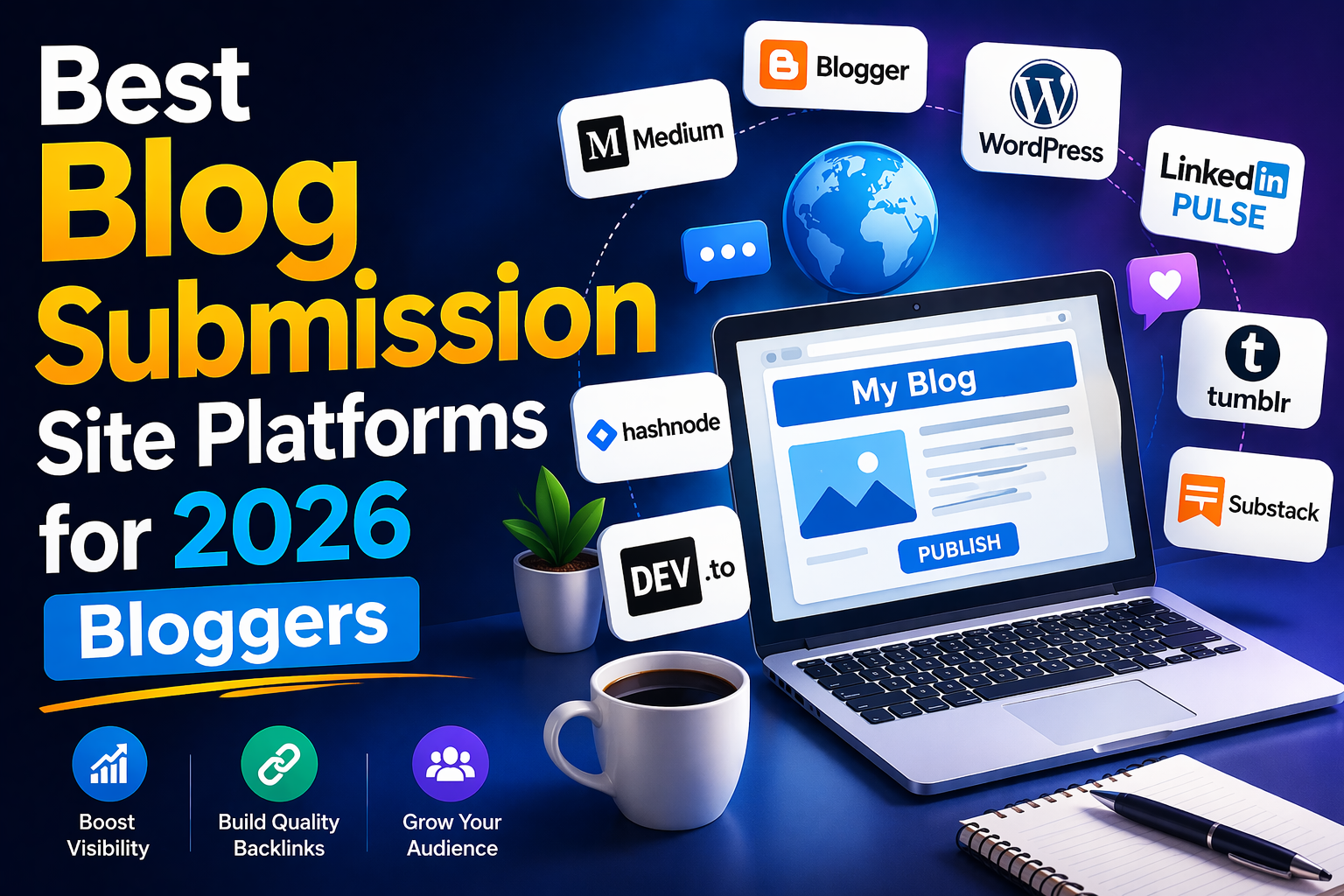 Best Blog Submission Site Platforms for 2026 Bloggers